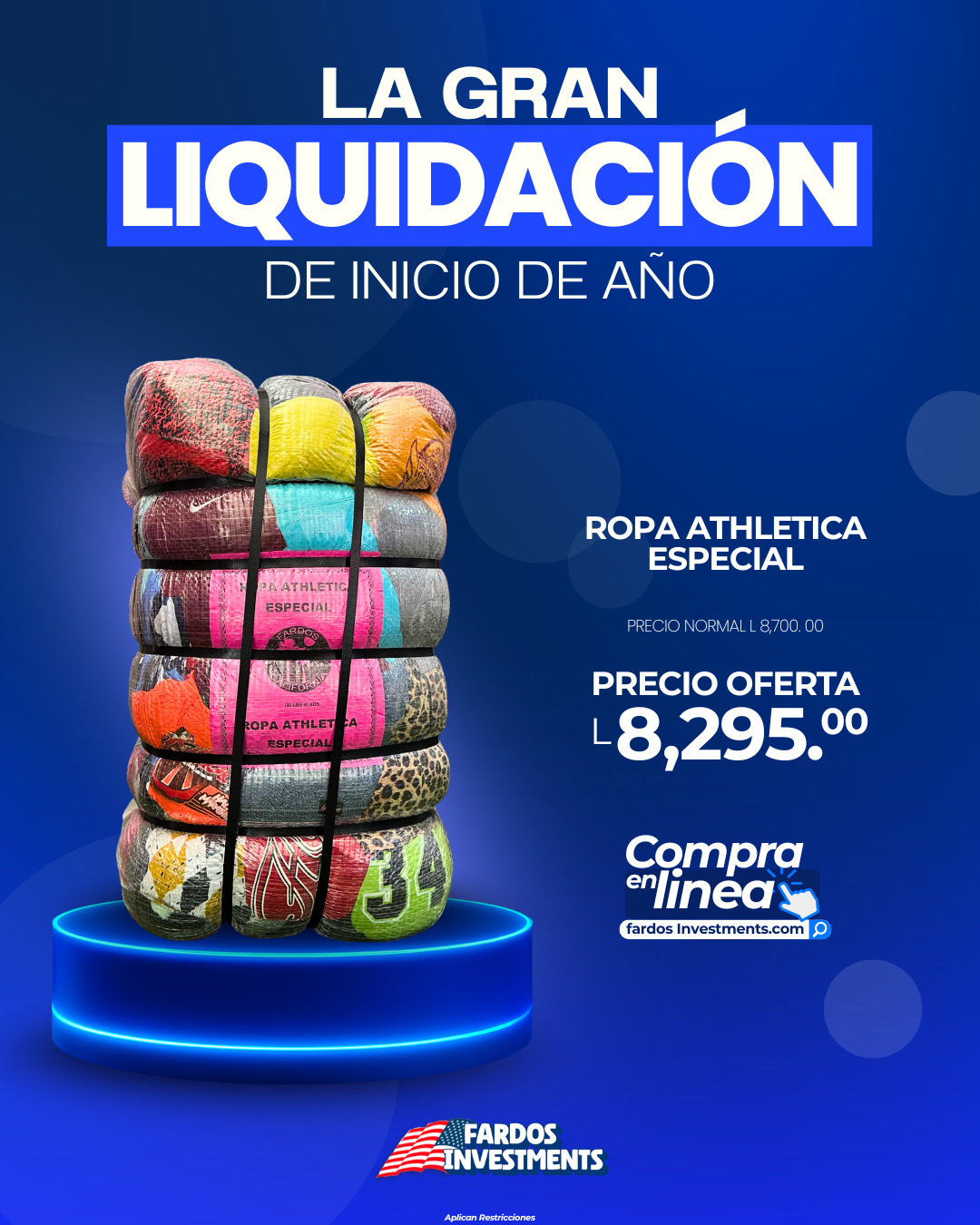 ROPA ATHLETICA ESPECIAL